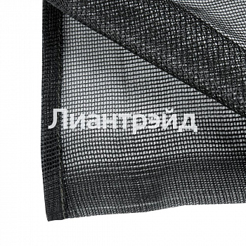 Сетка защитная 6х50/120 черная - усиленный край 6см